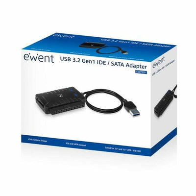 Adaptor Ewent EW7019 Black SATA USB-A IDE