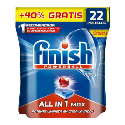 Dishwasher lozenges Finish (22 uds)