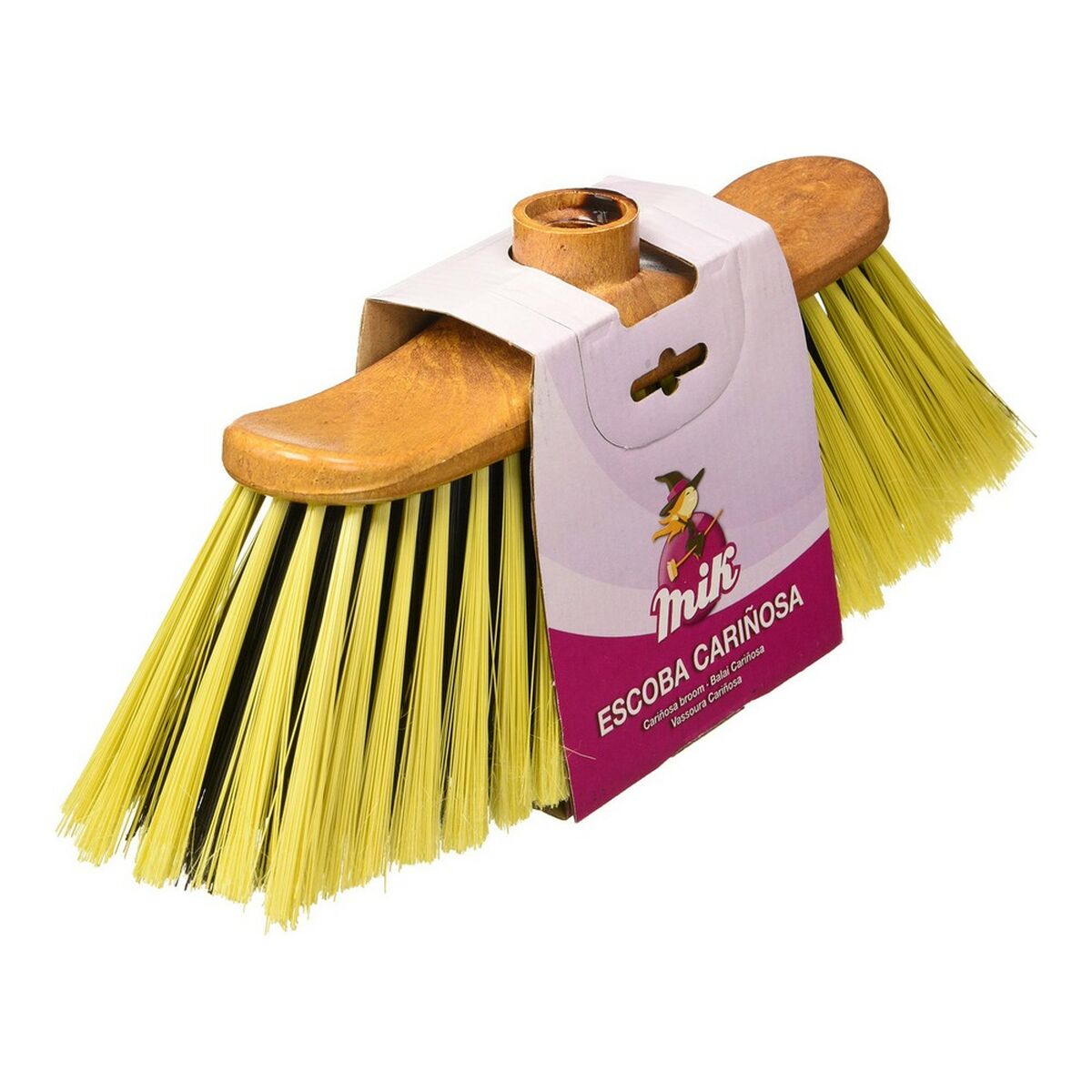 Sweeping Brush Mik Wood Brown