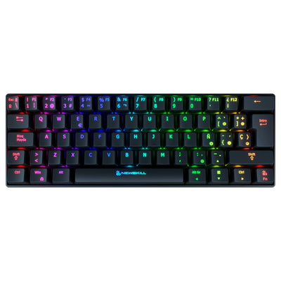 Wireless Keyboard Newskill Pyros Black