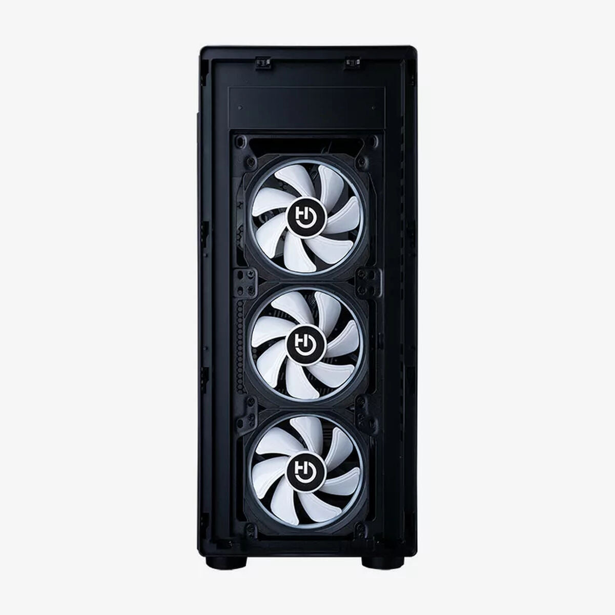 ATX Semi-tower Box Hiditec H1 AIR Black Multicolour