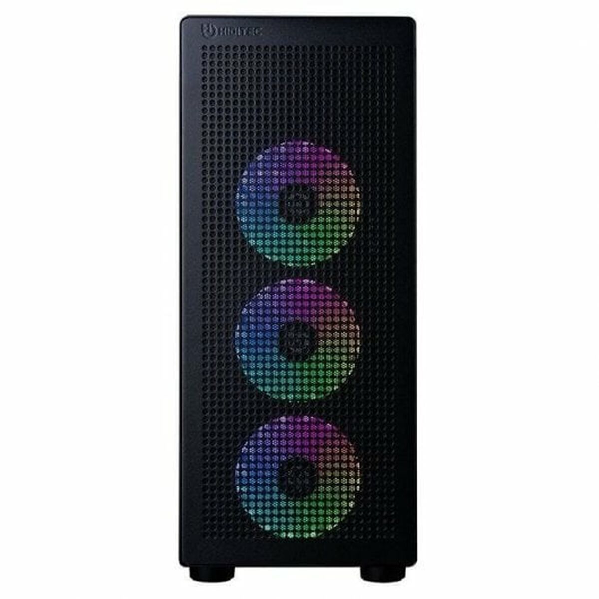 ATX Semi-tower Box Hiditec H1 AIR Black Multicolour