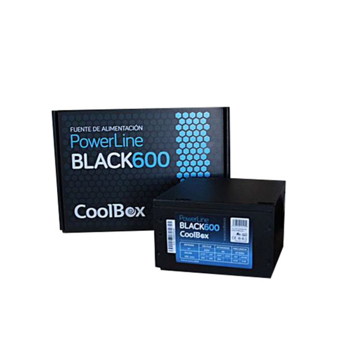 Power supply CoolBox COO-FAPW600-BK 600W 600W