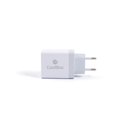 Portable charger CoolBox COO-CUAC-36P White 36 W