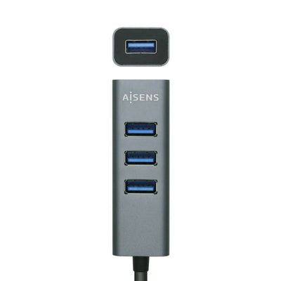 USB Hub Aisens A109-0508 Grey