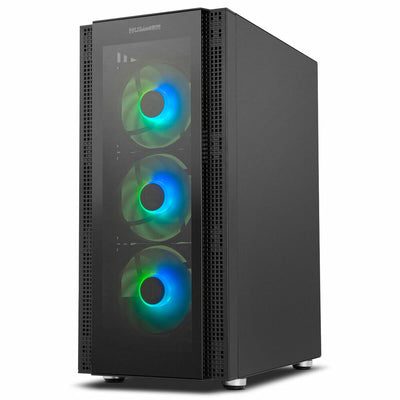 ATX Semi-tower Box Nox 1 E-ATX Black