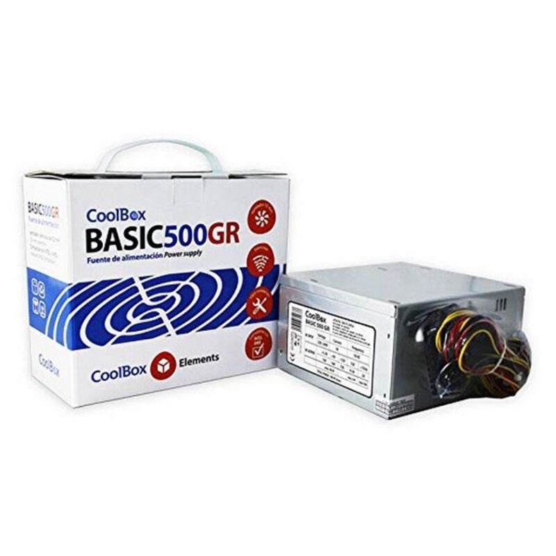 Power supply CoolBox COO-FA500BGR 500W