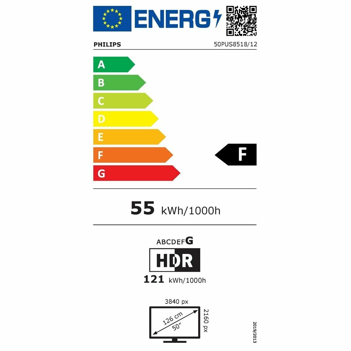 Smart TV Philips 50PUS8518/12 50" 4K Ultra HD LED