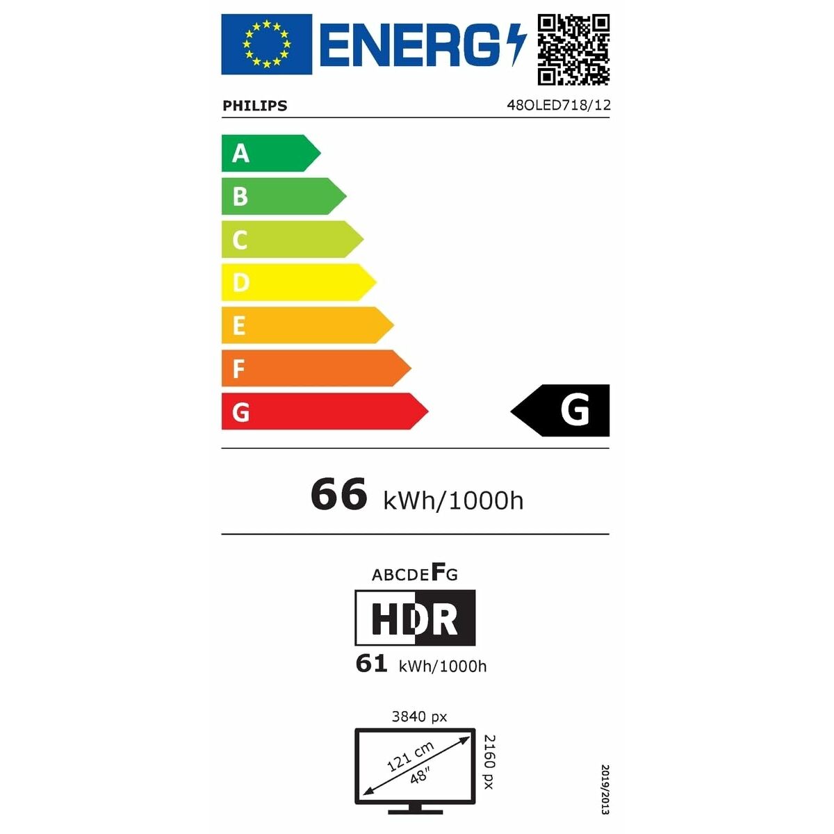 Smart TV Philips 48OLED718/12 4K Ultra HD 48" OLED