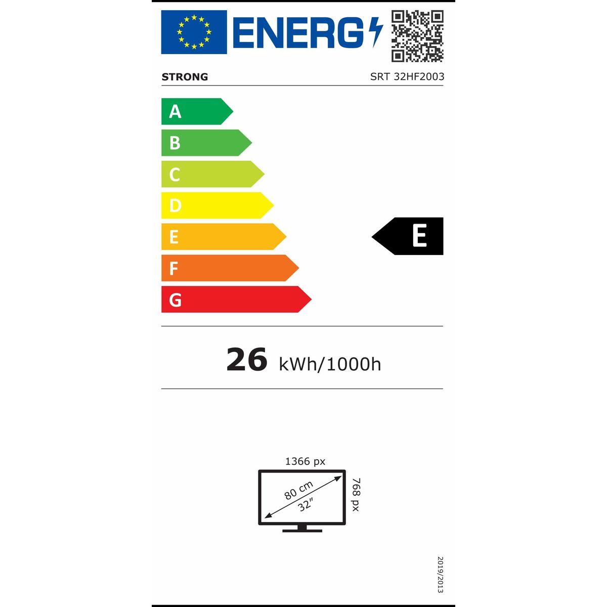 Television STRONG SRT32HF2003 HD 32" LED