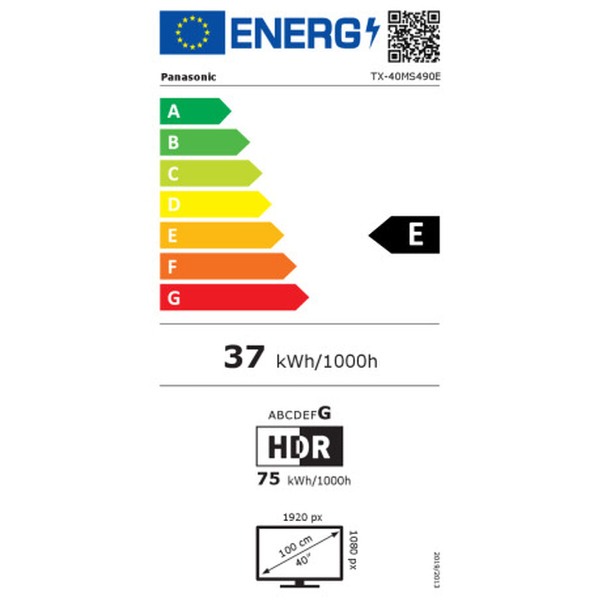 Smart TV Panasonic TX40MS490E Full HD LED 40"