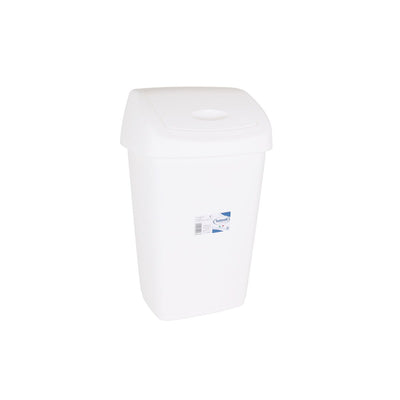 Rubbish bin Tontarelli Aurora (8 Units) White 15 L