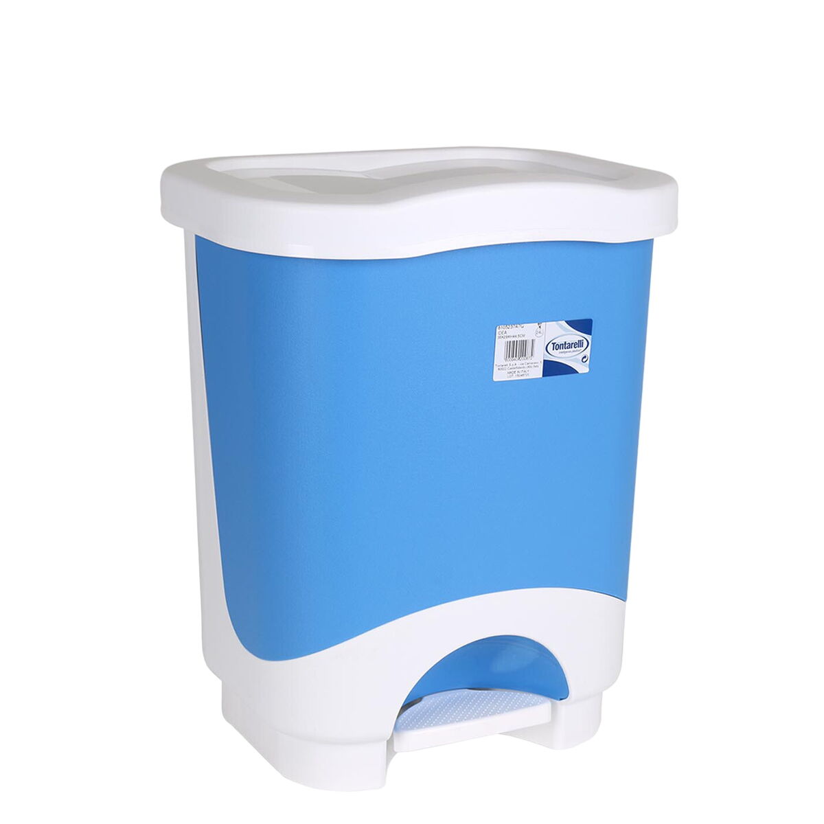 Pedal bin Tontarelli Idea 24 L Blue (4 Units)