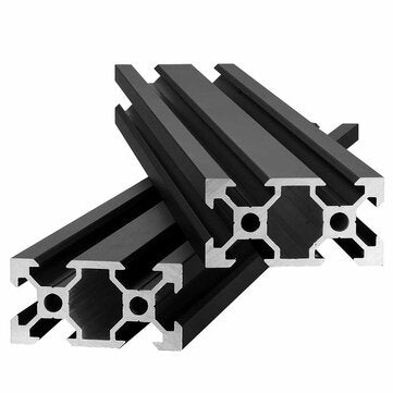 SIMAX3D® 5Pcs 2040 Linear Rail Black Aluminum Profile 1m Extrusion Linear Motion Guides for 3D Printer CNC Parts