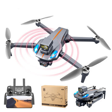 XKJ K911 Max 5G WIFI FPV GPS with 8K ESC Dual Camera 360° Obstacle Avoidance Optical Flow Positioning Brushless 225g Foldable RC Drone Quadcopter RTF