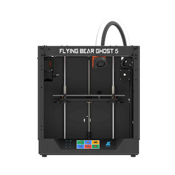 Flyingbear® Ghost 5 FDM Metal 3D Printer 255*210*210mm Printing Size with 4.3 inch Color Touch Screen Support WIFI Connect/Filament Runout Sensor/Power Resume Function/Fast Assembly