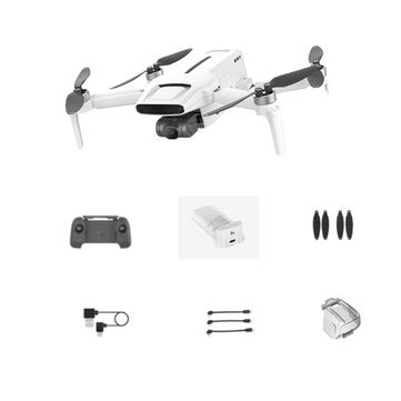 FIMI X8 Mini 8KM FPV 245g With 3-axis Mechanical Gimbal 4K Camera HDR Video 30mins Flight Time Ultralight GPS Foldable RC Drone Quadcopter RTF