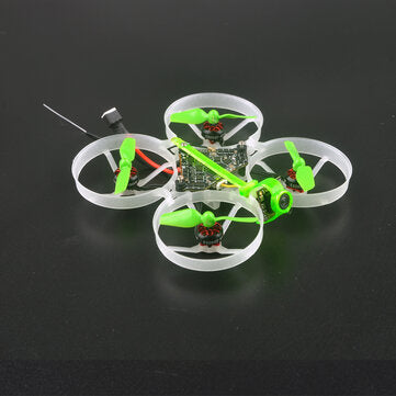 19.5g Happymodel Moblite7 75mm 1S  Diamond F4 AIO 5A BB2 ESC Reciver 25/200mW VTX Whoop FPV Racing Drone BNF w/ EX0802 19000KV Unibell Motor Runcam Nano 3 800TVL Camera